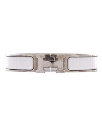 Narrow Clic H Bracelet Enamel