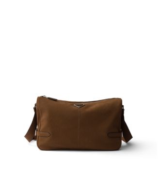 Nubuck Leather Shoulder Bag