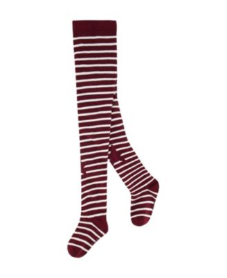 Girls' Knit Striped Star Knee Stretch Tights - Little Kid, Big Kid