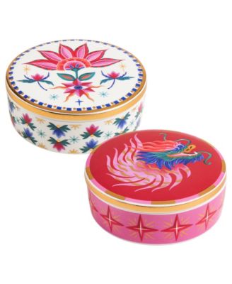  Shekou Porcelain Decorative Object, 2 Pcs Box Set