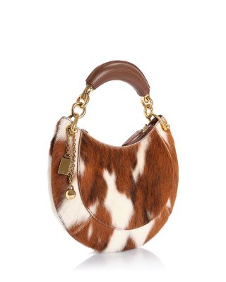 Banana Small Calf Hobo Bag