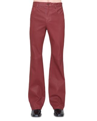Vintage Cut Leather Pants