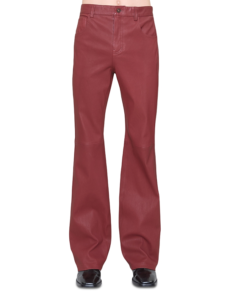 amiri Vintage Cut Leather Pants