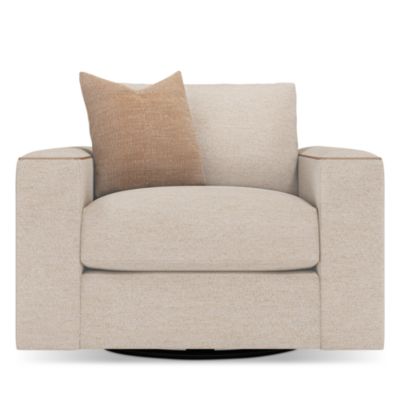 Amber Fabric Swivel Chair
