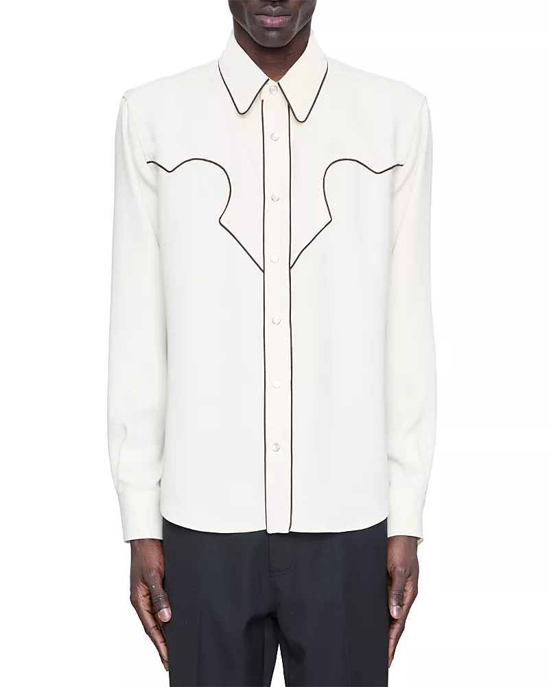 amiri Western Long Sleeve Shirt