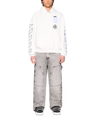 Cotton Active Logo Graphic Hoodie