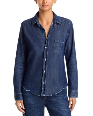 Barry Cotton Printed Button Up Shirt