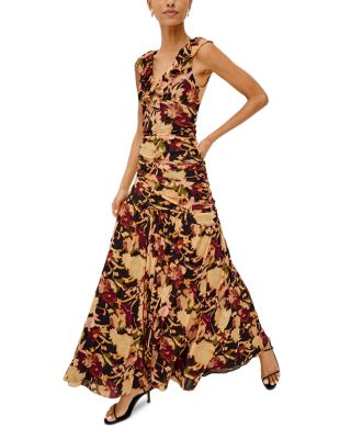 Veda Ruched Knit Maxi Dress - thumbnail 2