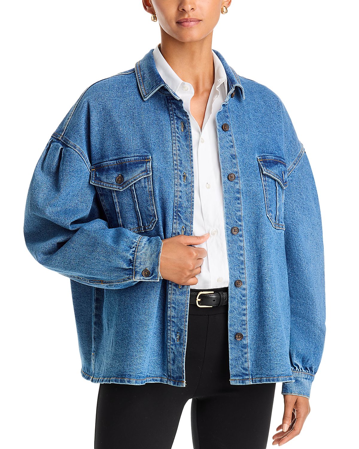 French Connection Penelope Cotton Denim Shirt
