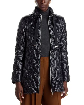 Shiny Cloud Quilted Coat