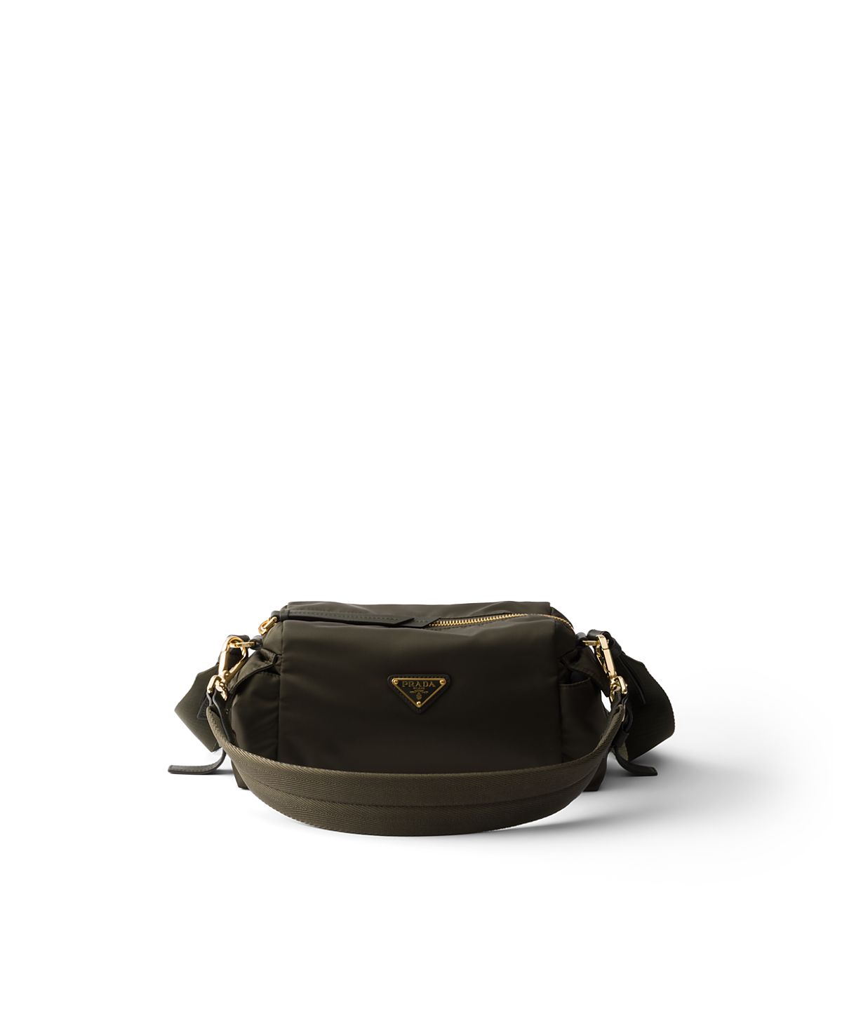 Prada Explore Small Re-Nylon And Leather Shoulder Bag