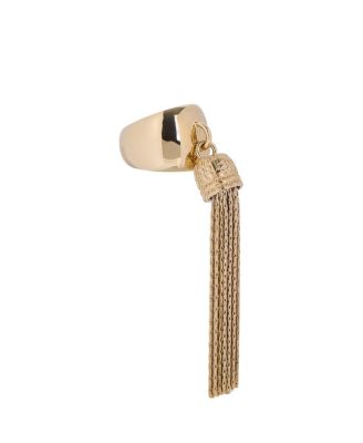 Balmain Brass Tassel Ring