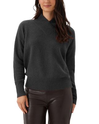 Shawl Collar Drop Sleeve Sweater