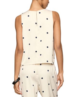 Z Supply Alice Dot Sleeveless Top | Bloomingdale's Women
