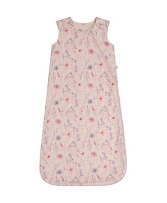  Girls' Organic Cotton Shoulder Snap Zipper Sleep Sack - Baby