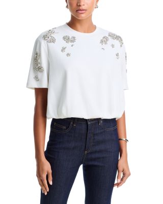 Cinq a Sept Crystal Ivy Davini Top