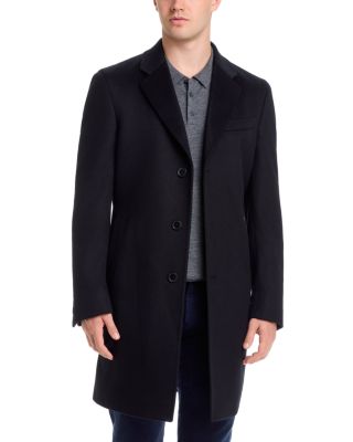 Hyde Wool & Cashmere Slim Fit Topcoat