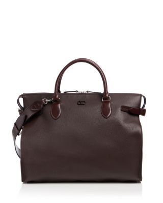 Antibes Large Leather Duffle Bag