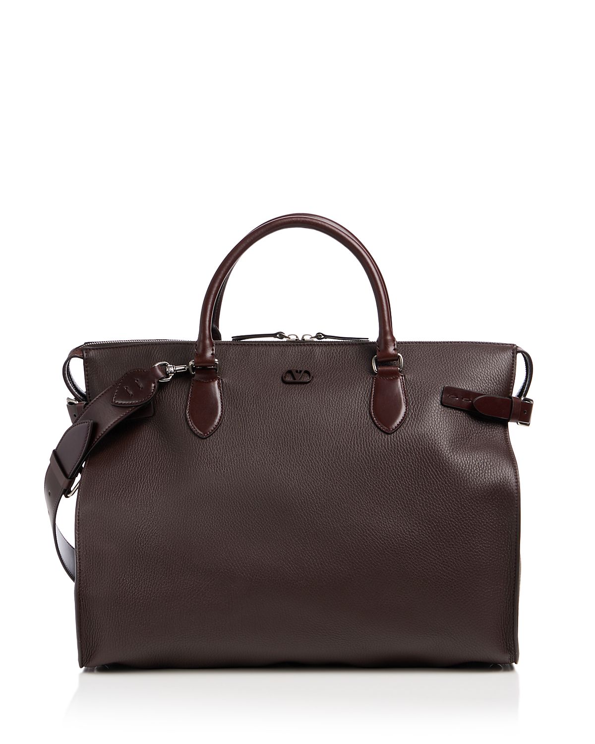Valentino Garavani Antibes Large Leather Duffle Bag