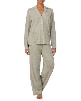 Cotton & Cashmere Sweater Knit Pajama Set - Exclusive