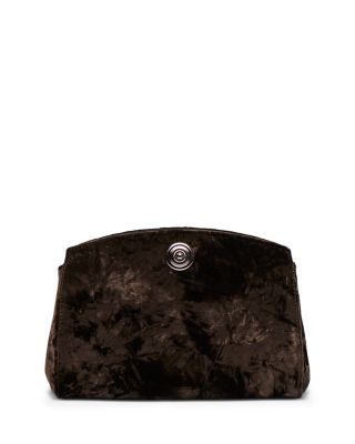 Mini Pushlock Calf Hair Clutch