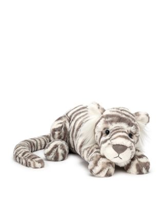 Sacha Snow Tiger Plush - Ages 12M+