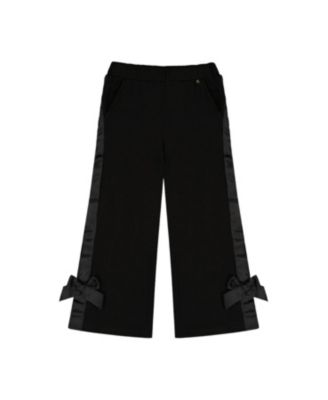 Girls' Flare Legs Milano Bow Detail Side Pocket Pants - Big Kid