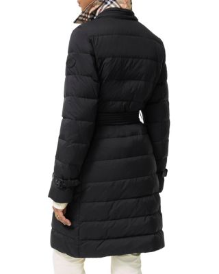Mid-length Nylon Audley Puffer Coat - thumbnail 2