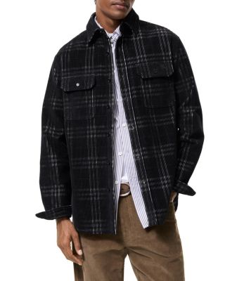  Check Corduroy Overshirt