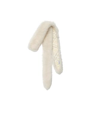  Skinny Shearling Scarf