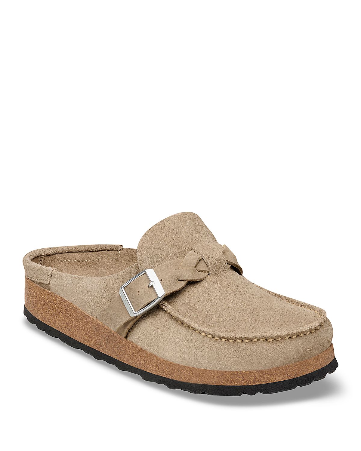 Birkenstock Women's Buckley Braided Suede Clogs