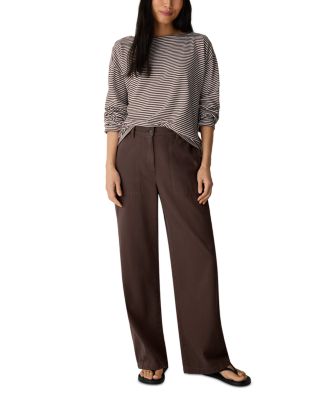 High Waisted Wide Leg Full Length Pants - thumbnail 7