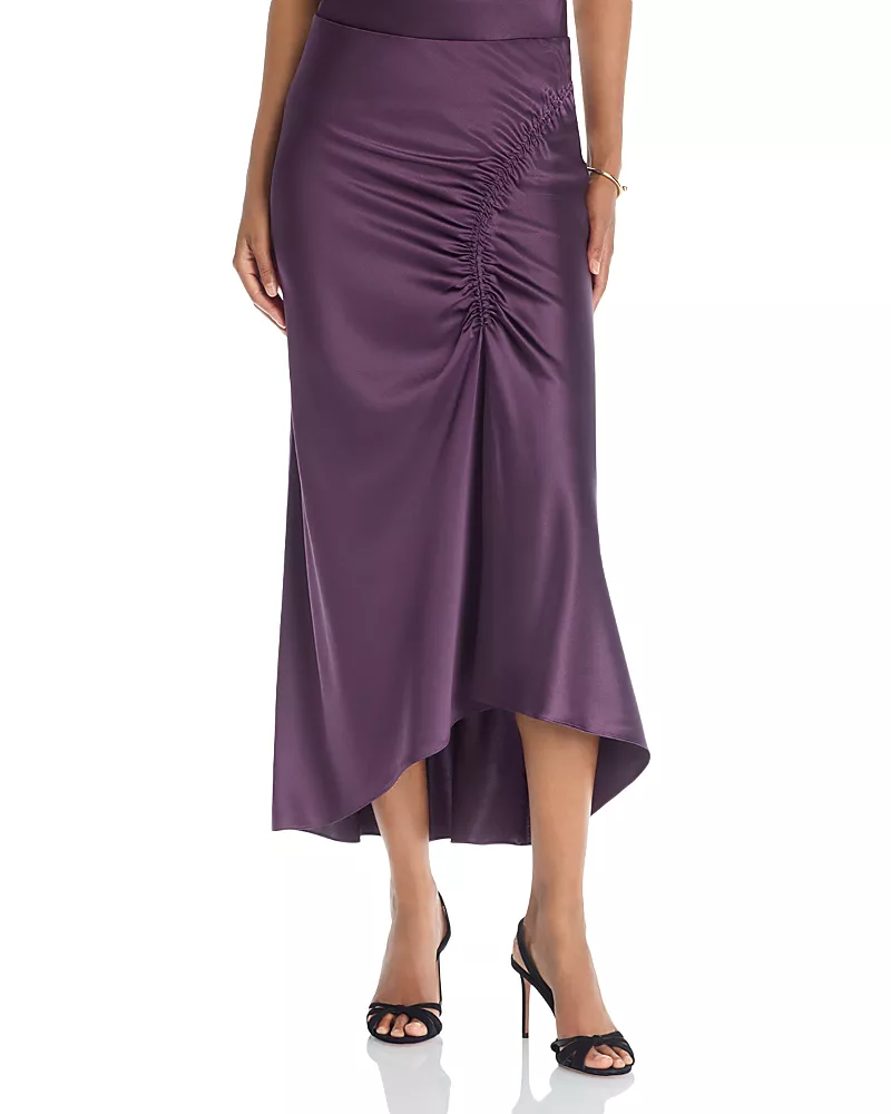 Veronica Beard Felecia High/Low Skirt