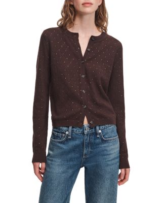 Archie Cotton Cashmere Jewel Cardigan