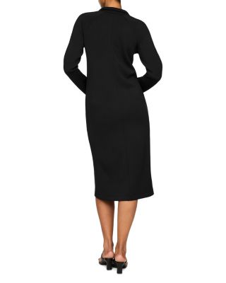 AirEssentials&reg; Pintuck Zip Front Maxi Dress - thumbnail 2