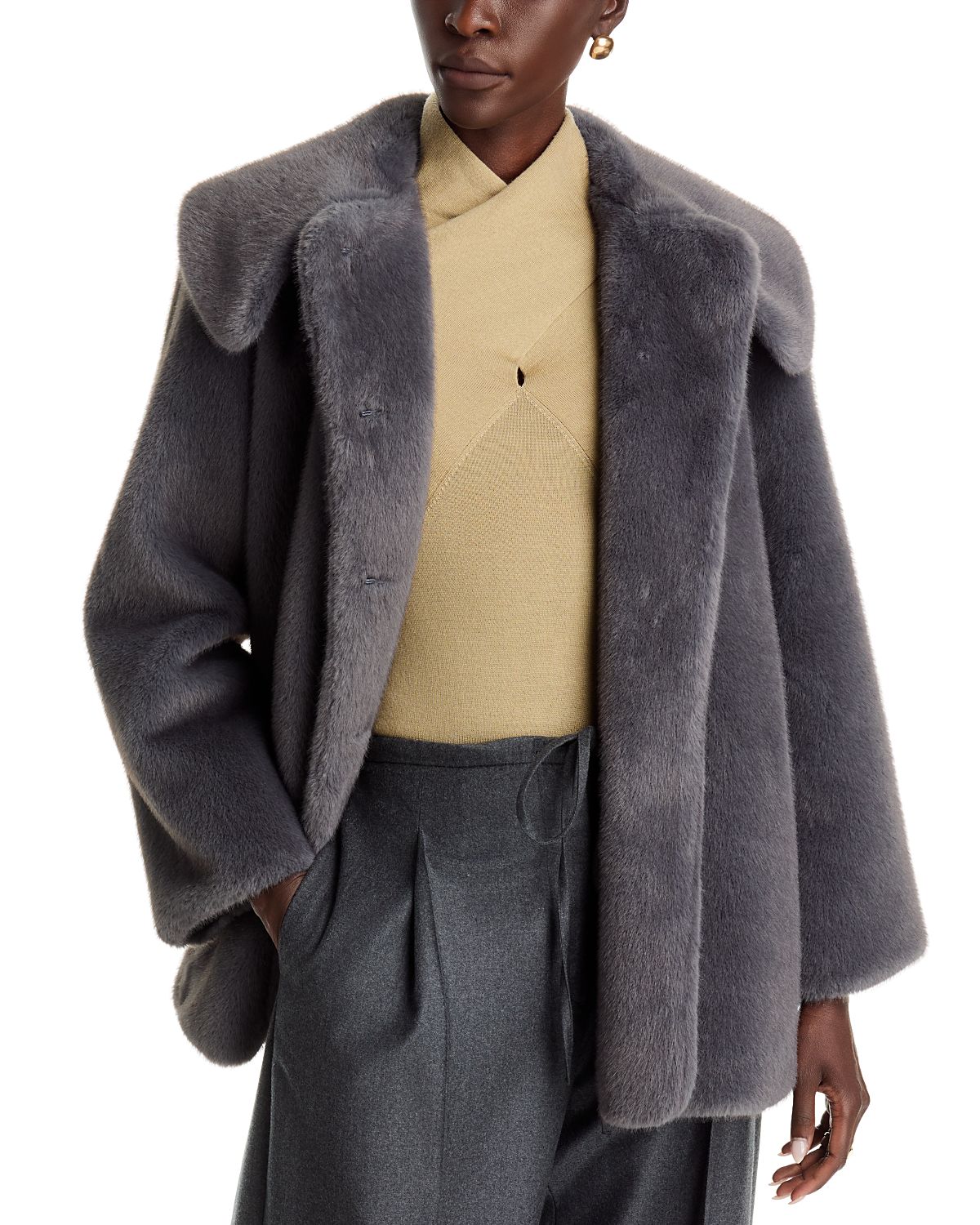 By Malene Birger Vela Faux Fur Jacket