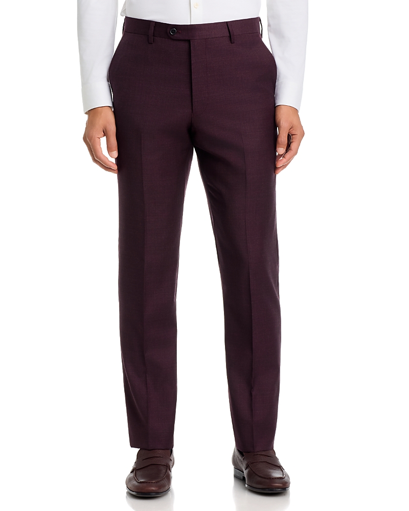 John Varvatos Star Usa Slim Fit Wool Sharkskin Suit Pants