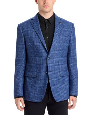 Slim Fit Windowpane Sport Coat
