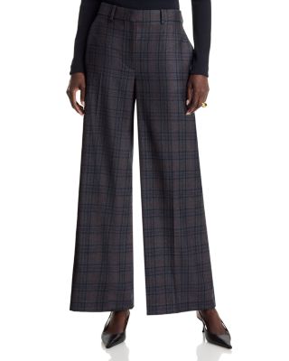 Wool Wide Leg Trousers
