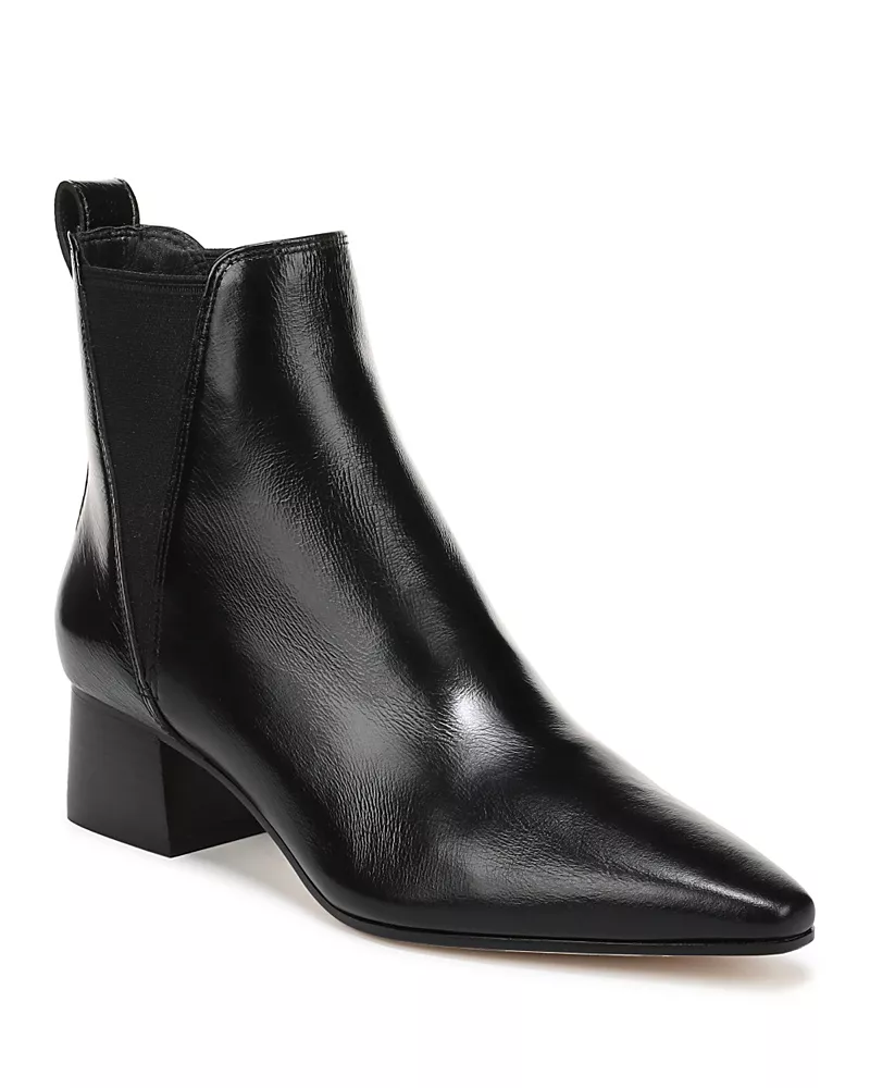 Veronica Beard Women's Astra Leather Chelsea Boots