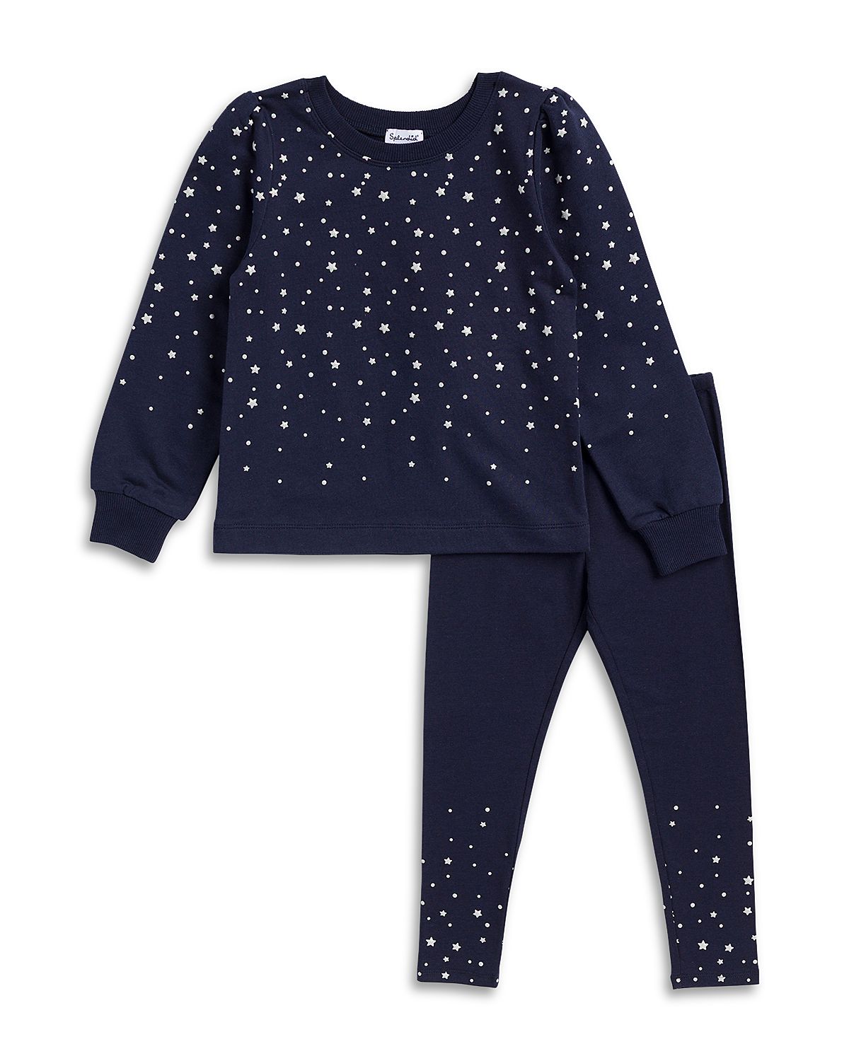 Splendid Girls' All The Lights Sweatshirt & Pants Set - Little Kid