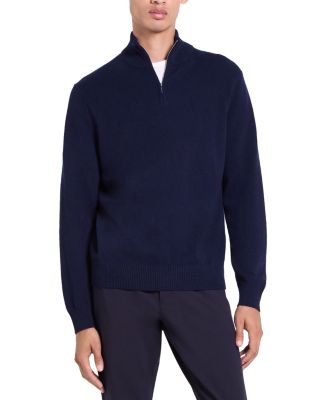 Hilles Cashmere Quarter Zip Sweater
