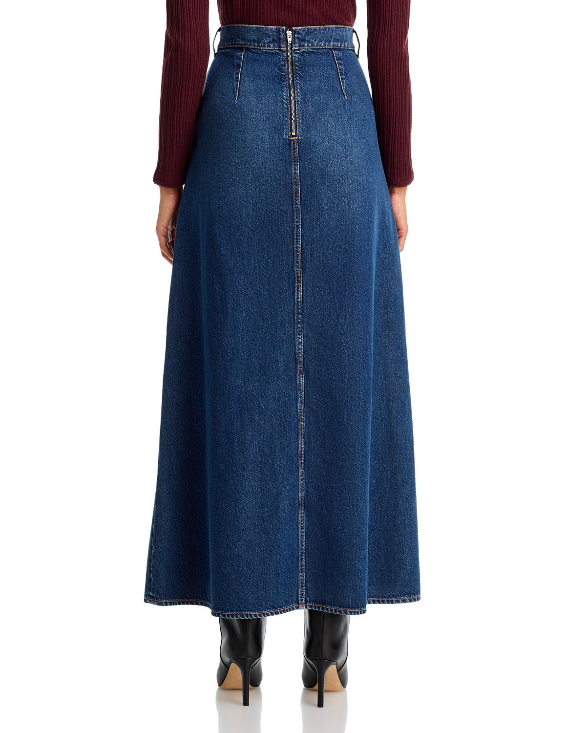 Hathaway Denim Maxi Skirt thumbnail 3
