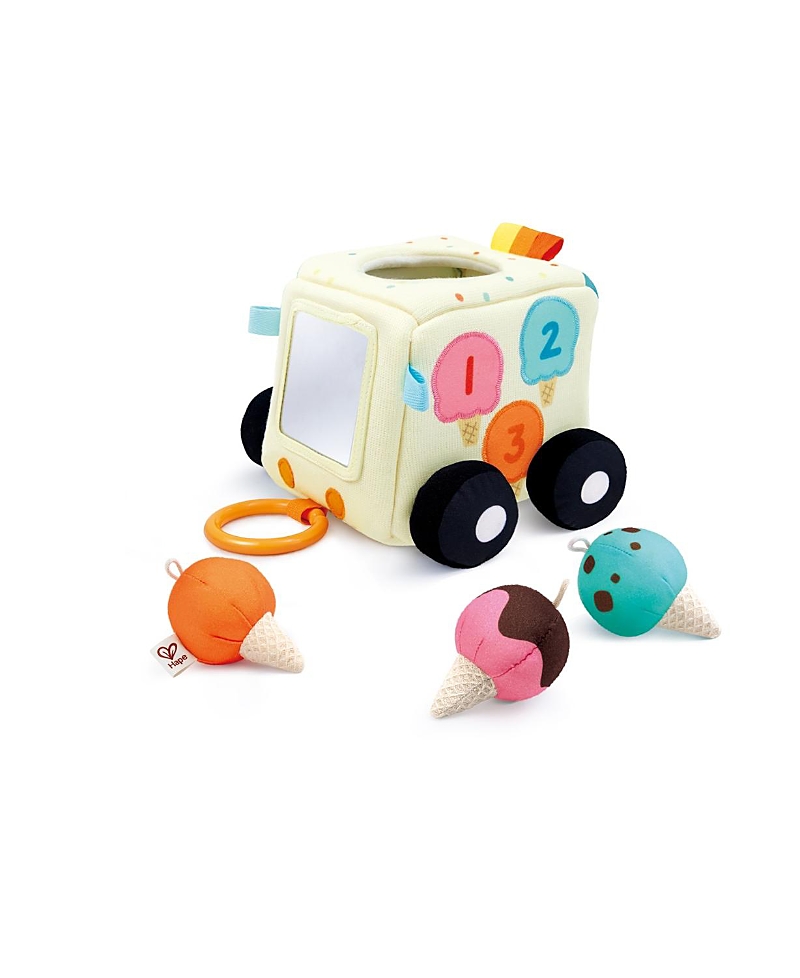 Hape Sensory Scoop Ice Cream Truck - 6-18 - Ages 0-24 Months