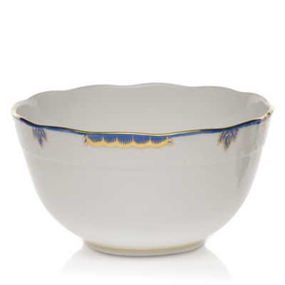 Princess Victoria Blue Round Bowl