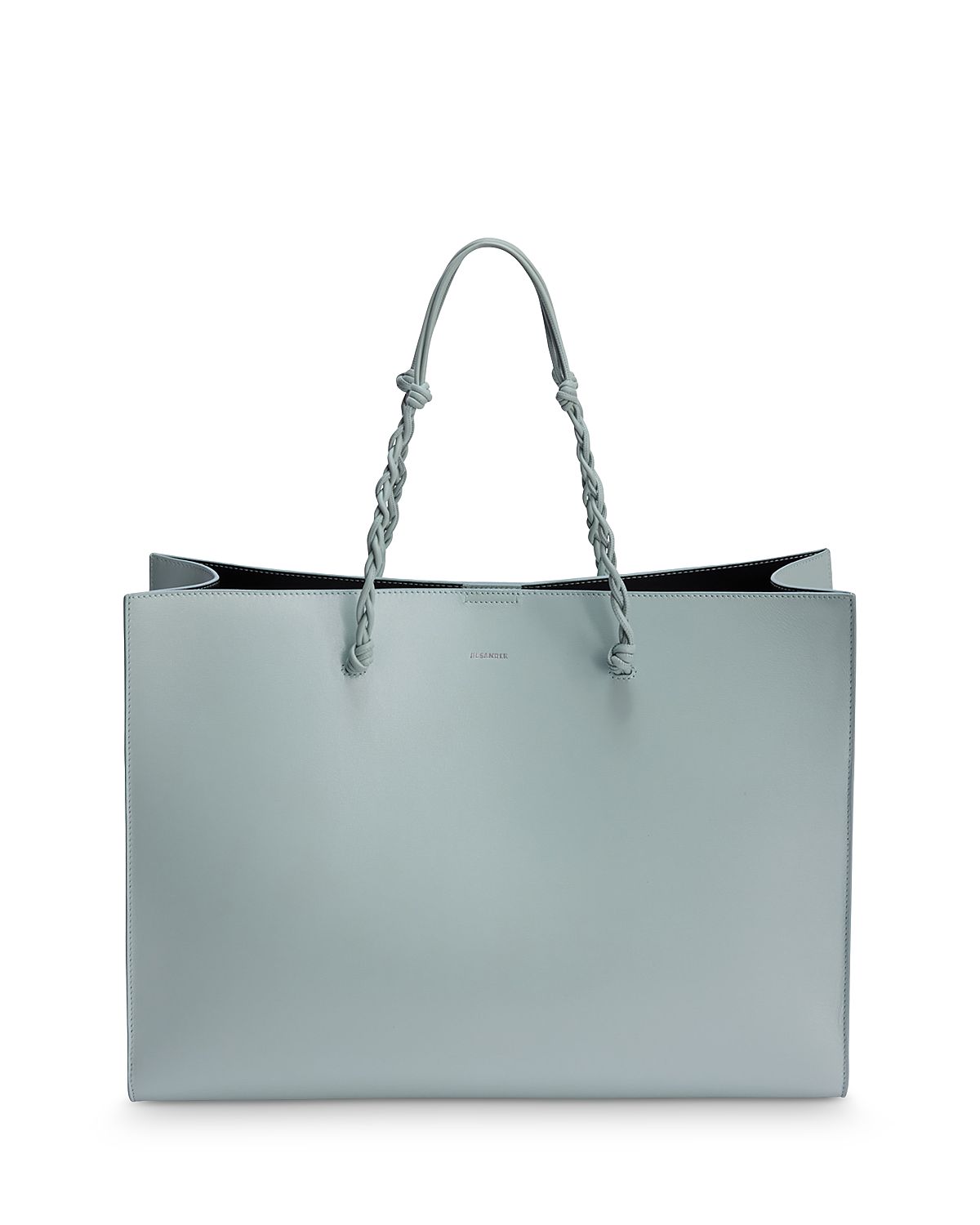 Jil Sander Tangle Large Leather Shopper Tote