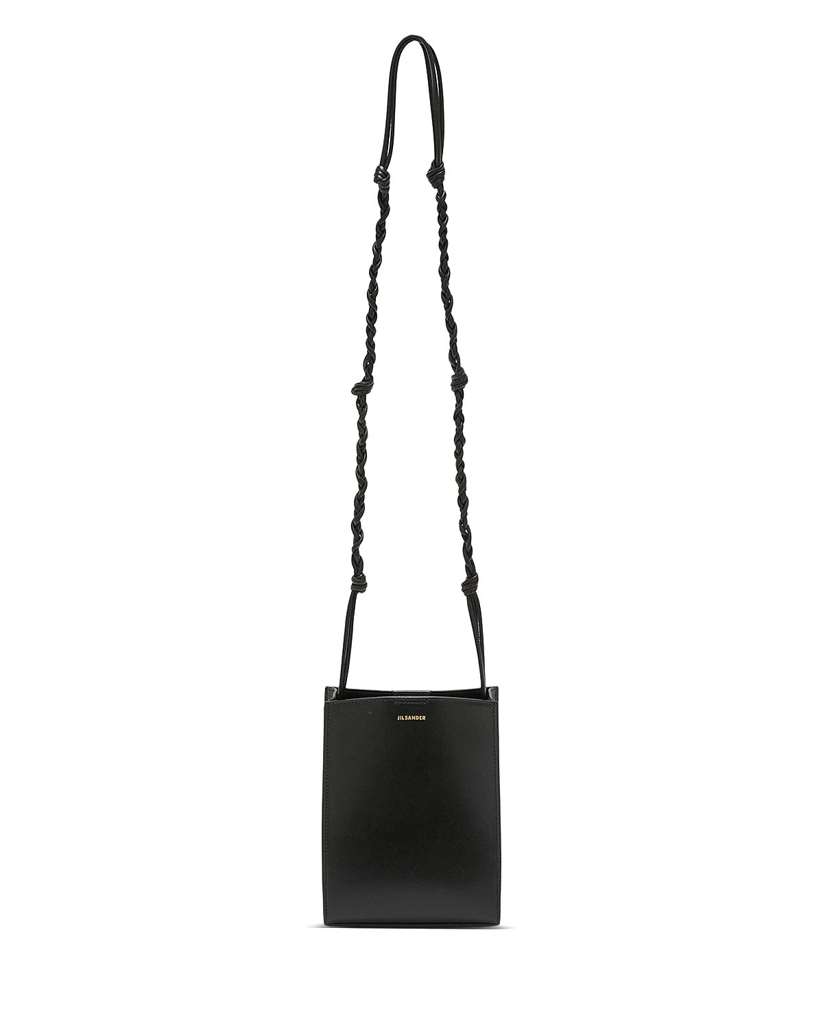 Jil Sander Tangle Leather Phone Shoulder Bag