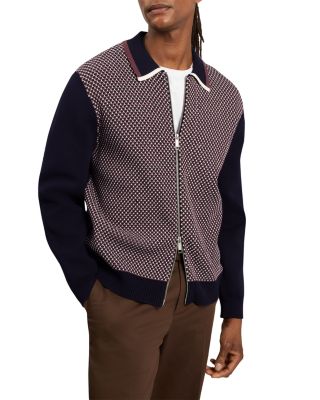 Mescal Long Sleeve Waffle Stitch Jacket