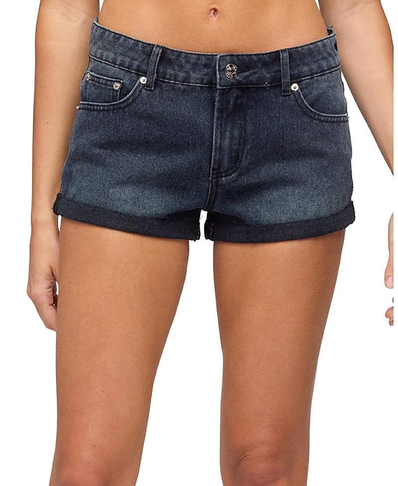 Edikted Rylin Low Rise Denim Shorts