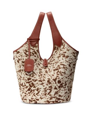 Polo Play Calf Hair Tote Bag